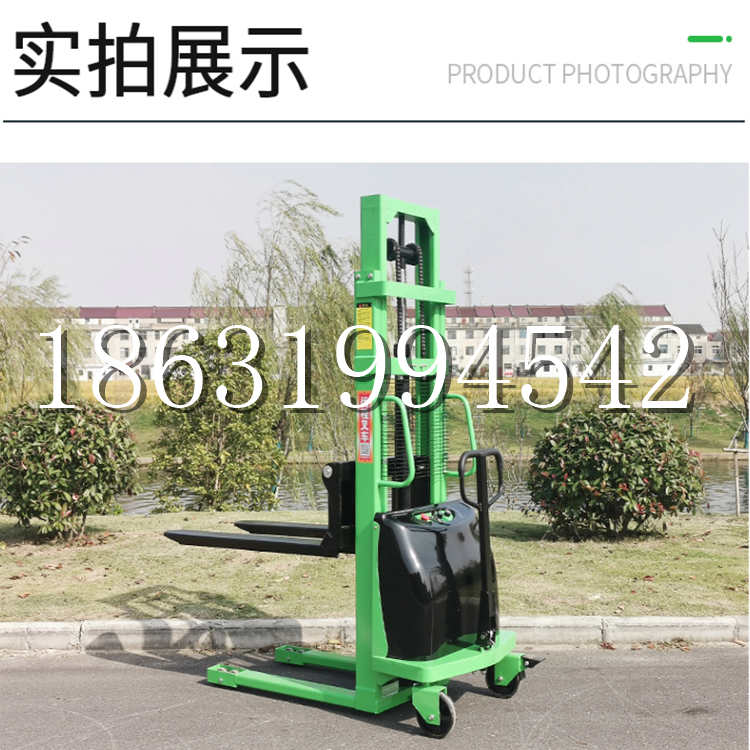 常宁市电动叉车堆高车液压铲车电瓶1吨2吨站驾步行式小型全自动叉车